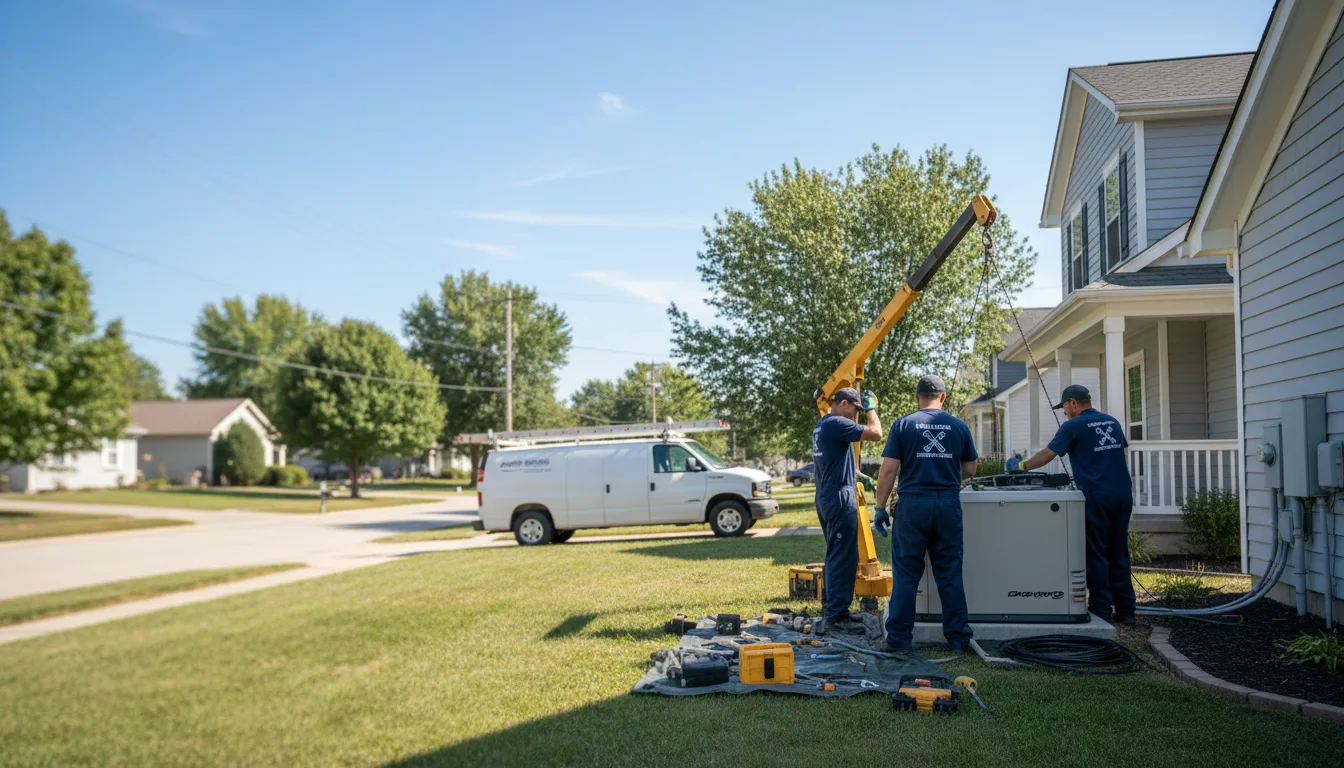 Generator Installation in Claflin, KS near me